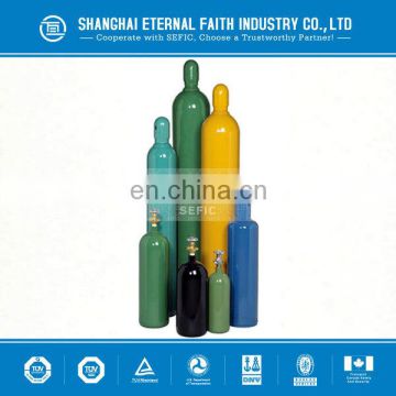 Nitrogen Oxygen Nitrous Oxide Natural Gas cylinder CO2 gas bottle With Valve