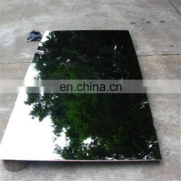 1.5mm black mirror colored stainless steel plate 304