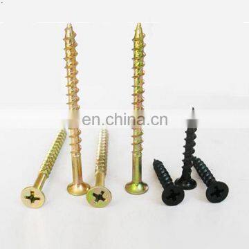 White glavinzed Chipboard Screws fastener screw for construction