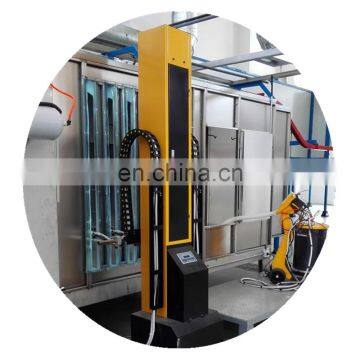 Powder coating line machine for aluminum doors and windows