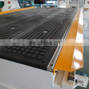 High Quality Wood Cabinet Door Cnc Router Machine Prices 1325 (1300*2500*300mm), Cabinet Door Door Vacuum Membrane Press Machine photo-5