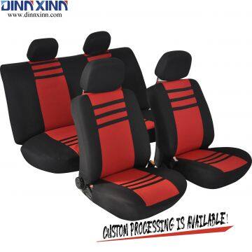 DinnXinn Toyota 9 pcs full set woven luxury car seat cover manufacturer China