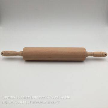 Wooden Rolling Pin,Made of Beech photo-4