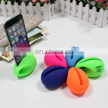 Universal Silicone Sound Reinforcement Base Bracket With Egg Shape for Mobile Phone photo-6