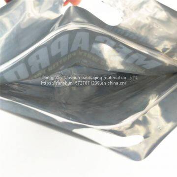 Custom-made Free-standing Pure Aluminum Composite Protein Powder Food Packaging Zipper Bag Delicious Hershey's Milk Chocolate photo-3
