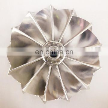 GT5534 115.00/152.00mm 13+0 blades high performance Bullet Head Turbo aluminum 2618/milling/billet compressor wheel