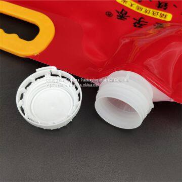 Made in China With Window Compound Plastic Bag for Rice, Flour, Corn, Etc.standing and With a Large Spout,accept Custom photo-3