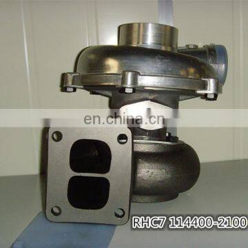 RHC7 Turbocharger for Isuzu Hitachi Various Truck 6BG1 diesel Engine parts RHC7 Turbo NH170048 CI56 114400-2100 11440-02100