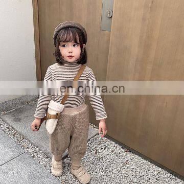 4152 Baby Girl Clothes Autumn Winter Warm Mink Cashmere Sweater photo-6