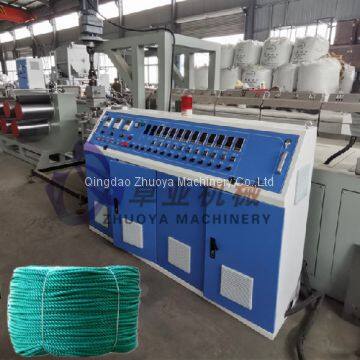 CE Certificate China Plastic PP/PE/Pet Packing Rope Making Production Machine