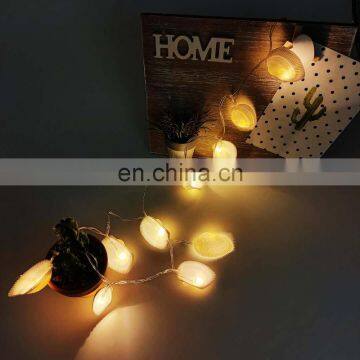 Beach Themed Natural Seashell Fairy String Light For Hotel Wedding Holiday Party Decoration