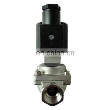 2/2 Way KLS Series KLS-15-D1 Stainless Steel High Pressure Pilot Piston Type DC12V Solenoid Valve photo-3