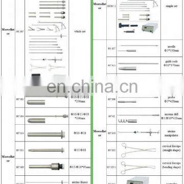 Gynaecology Morcellator Pneumatic Lithotriptor Electric Vaginal Hysterectomy Instruments photo-2