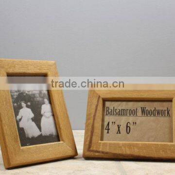 Custom Oak Wood Picture Frame,Wooden Photo Frames                        
                                                Quality Choice