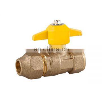 JD-293 Taizhou plastic handle supply Stainless Steel Mini Ball Valve