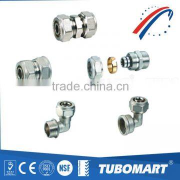 China Supply Pex Al Pex Pipe Fittings With Brass Material                        
                                                Quality Choice