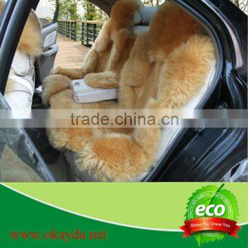 real lamb skin fur car seat cushion