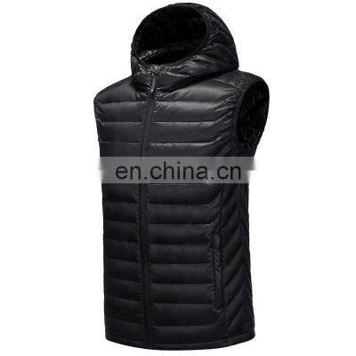 Ultra Light Down Winter Photographer Models Waistcoat puffy vest down Jacket Vest for Men men's vests & waistcoats