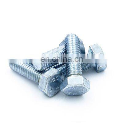 Din Standard DIN933 DIN931 Din 930 Hex Bolts Grade 4.8 Grade 8.8 Iron Bolt m6 35mm photo-2