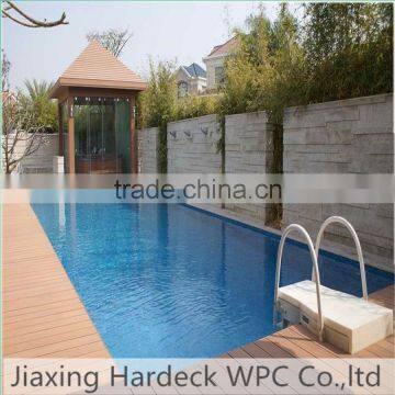 wpc swimming pool decking wood flooring