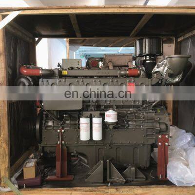 4 Stroke 6 Cylinders Turbocharged Water-cooled YUCHAI 390HP YC6T480C Marine Engine photo-4