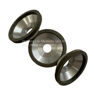 Diamond grinding wheel factory grinding tungsten steel high alumina porcelain finish good short production cycle bowl grinding w