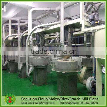 Full automatic easy operating and maintance stone grain mill, stone flour mill