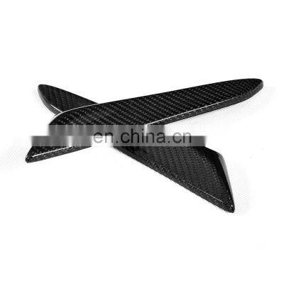 Carbon Fiber Rear Bumper Fins Fit for Honda Civic Type R Hatchback 4-Door 2015-2016 photo-5