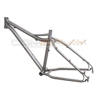 COMEPLAY wholesale factory direct Titanium Fatbike Frame Fat Bike Frame Snow Bikes