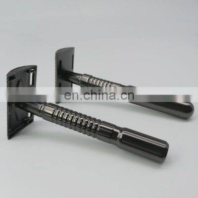 Professional Factory Rasierhobel Safety Bamboo Metal Razor Handle With Wholesale Price photo-4