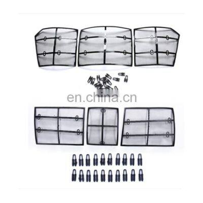 Car Insect Screening Front Mesh Grille Protective Mesh For Toyota Land Cruiser Prado LC200 FJ150 FJ120 GRJ120RZJ120