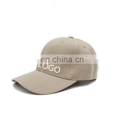 Professional custom 6 panel, structured blank fashion hip-hop custom sports black baseball cap/