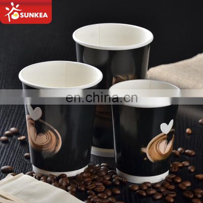 Takeaway cafe hot coffee 0.2l 0.3l paper cup