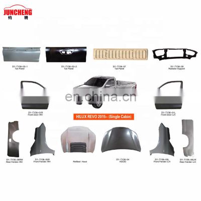 Aftermarket car door,hood,tail panel,fender,radiator support for HILUX REVO 2015- Single Cabin  car body parts