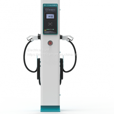 EV public ev charging station OCPP1.6 type2 32A 22kw for electric vehicles pedestal ev charger