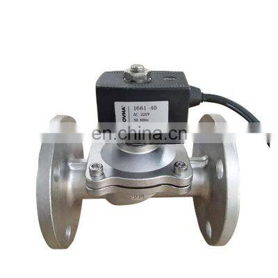 COVNA DN32 2 Way 220V AC Normally Closed NC Stainless steel  Explosion Proof Solenoid Valve