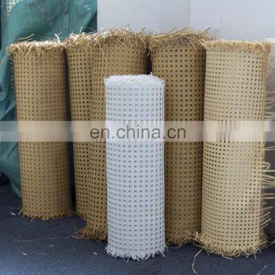 High Quality Mesh Rattan Webbing Rolls Synthetic Rattan Material With Good Price/paper Rattan Cane Webbing