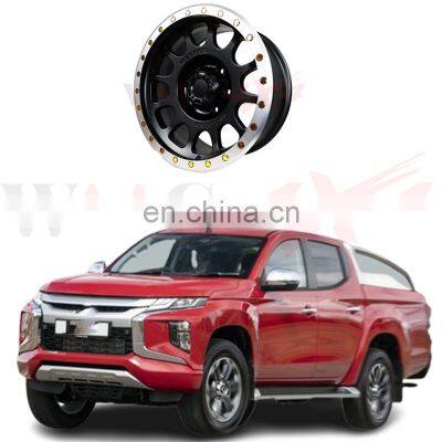 Car accessories latest 17 inch wheels rims kits for mitsubishi l200 triton