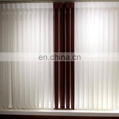 High Quality Polyester Blackout Sheer Valance Vertical Hanas Blinds Shades