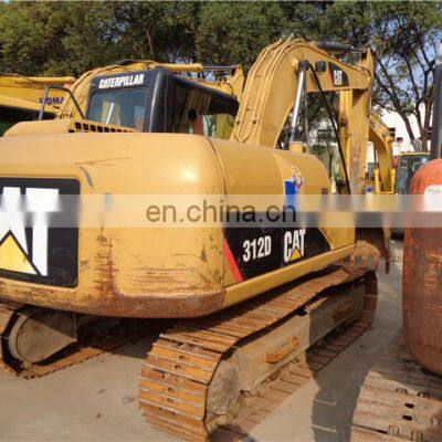 original caterpillar excavator 312d , cat construction machine , cat 312d crawler excavator