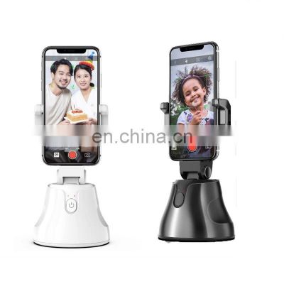 Factory Price Auto Smart Shooting Selfie Stick 360 Object Tracking Holder All-in-one Rotation Face Tracking Camera Phone Holder