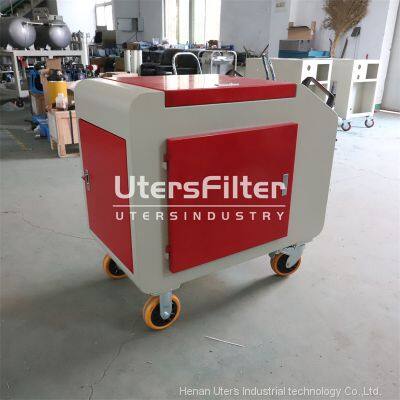 UTERS Hydraulic lubrication system refueling tank type mobile oil filter