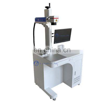 Mopa Color Mask 3d Dynamic Marker Raycus Metal Fiber Laser 20w 30w 50w Fiber Laser Marking Machine With Rotary photo-2