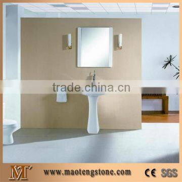 Modern Design Hotel Hand Wash Basin Ceramic Pedestal Sink