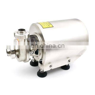 Sanitary Stainless Steel Vertical Centrifugal Water Pump for Milk