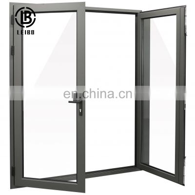 Doors Exterior Doors Double Swing,Aluminum Frame Glass Door