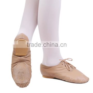 Split-sole Leather Jazz Dance Shoes (5360)