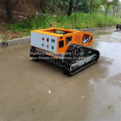 remote slope mower, China radio control lawn mower price, remote control steep slope mower for sale