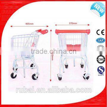 Foding supermarket trolly carts for kids