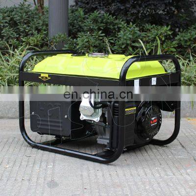 Bison China Cam Professional Petrol Portable Generator 6.5Hp 2kva 2kw Air Cooled Engine Gasoline Generator